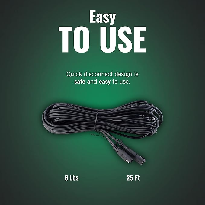 Battery Tender 25 Foot Extension SAE Cable - Image 5