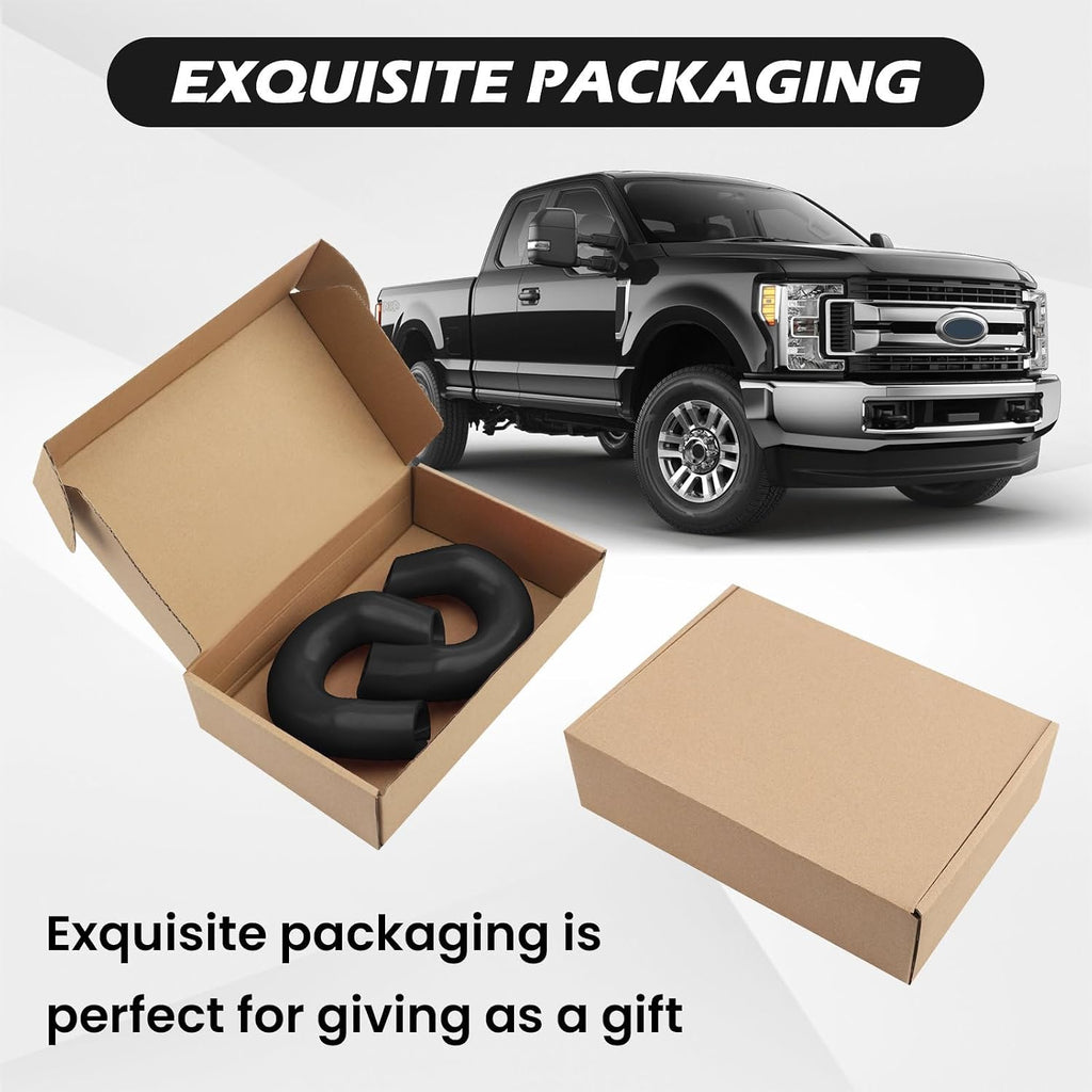 Tow Hooks Covers for Ford Super Duty F250 F350 F450 2017-2025 Compatible with Ford Super Duty F250 F350 F450 Accessories 2017-2026 (Black)