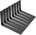 shelf brackets 10 inch wall l brackets 8pcs, main product view