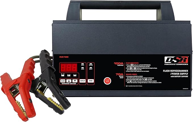 Schumacher Electric 100A Car Battery Charger and Power Supply, DSR Professional by SchumacherElectric