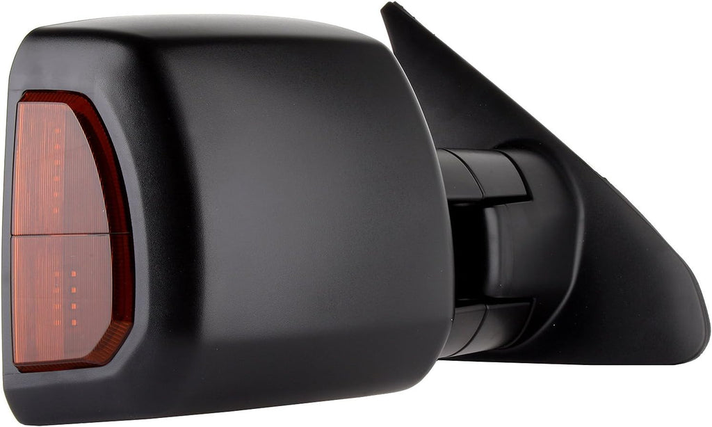 A Pair Heated Towing Mirrors Fits 2007-2017 for Toyota for Tundra, Power Adjusted View Mirror with Turn Signal Indicator