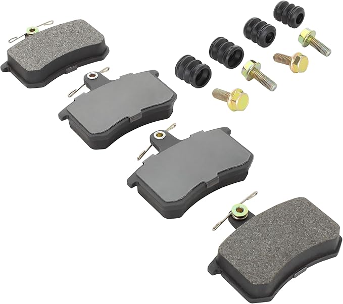 Premium Ceramic Rear Brake Pads Compatible - Image 2