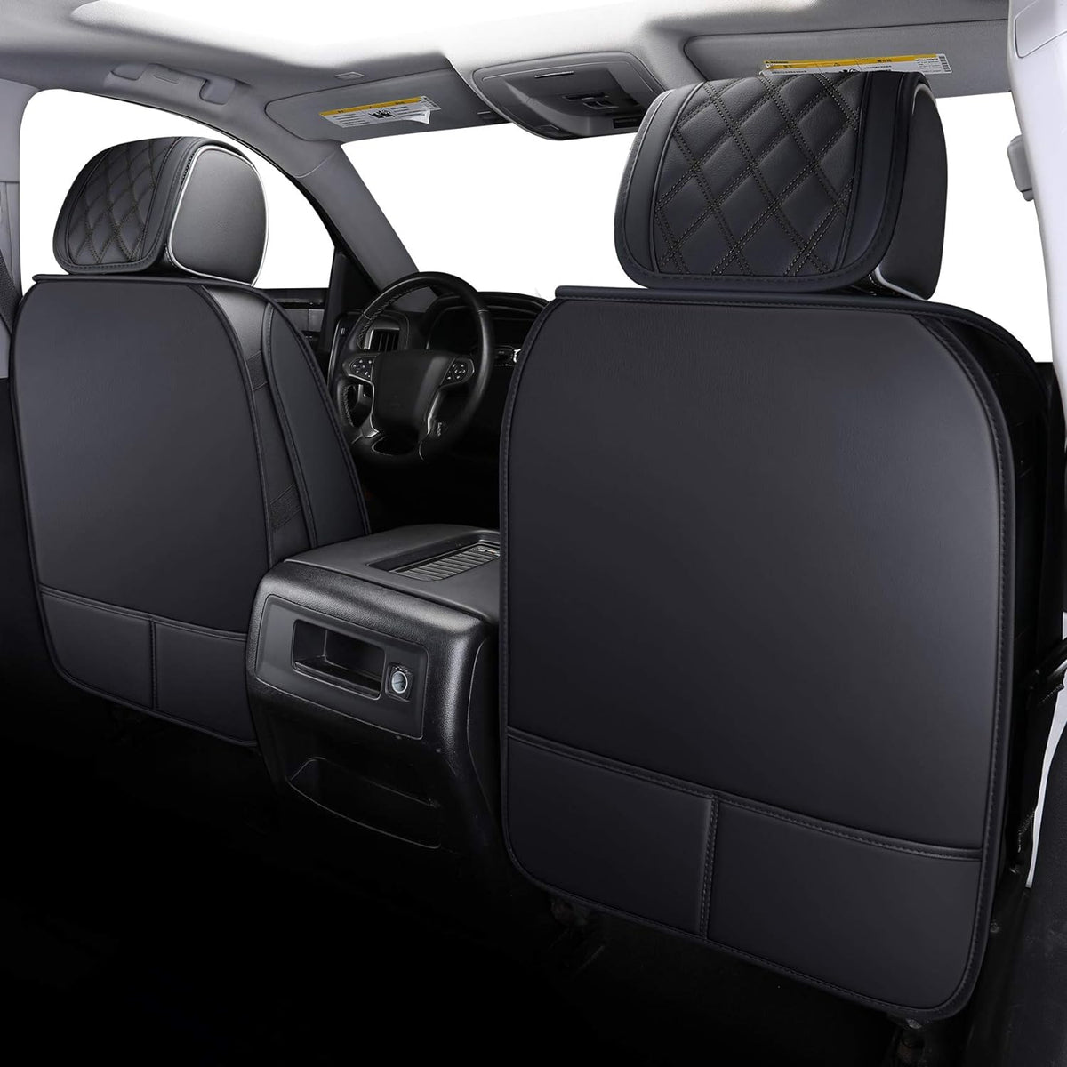 seat covers chevy chevrolet silverado gmc sierra 2007-2026 shown in use