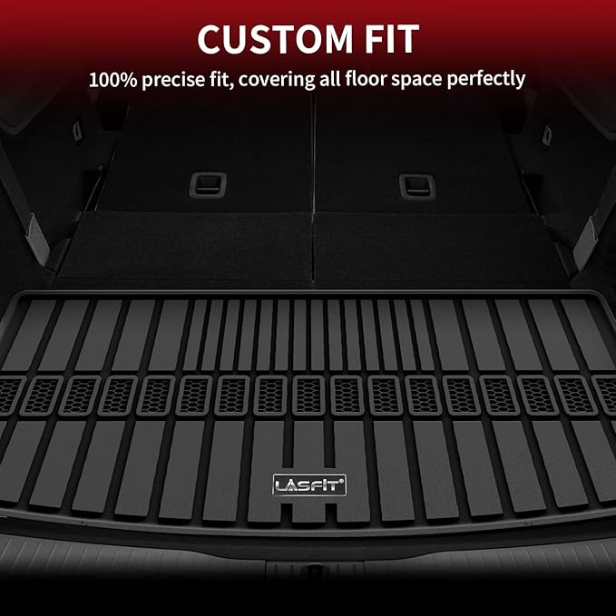 LASFIT Trunk Mat for Jeep Grand Cherokee L 2021-2025 6-Passenger and - Image 8