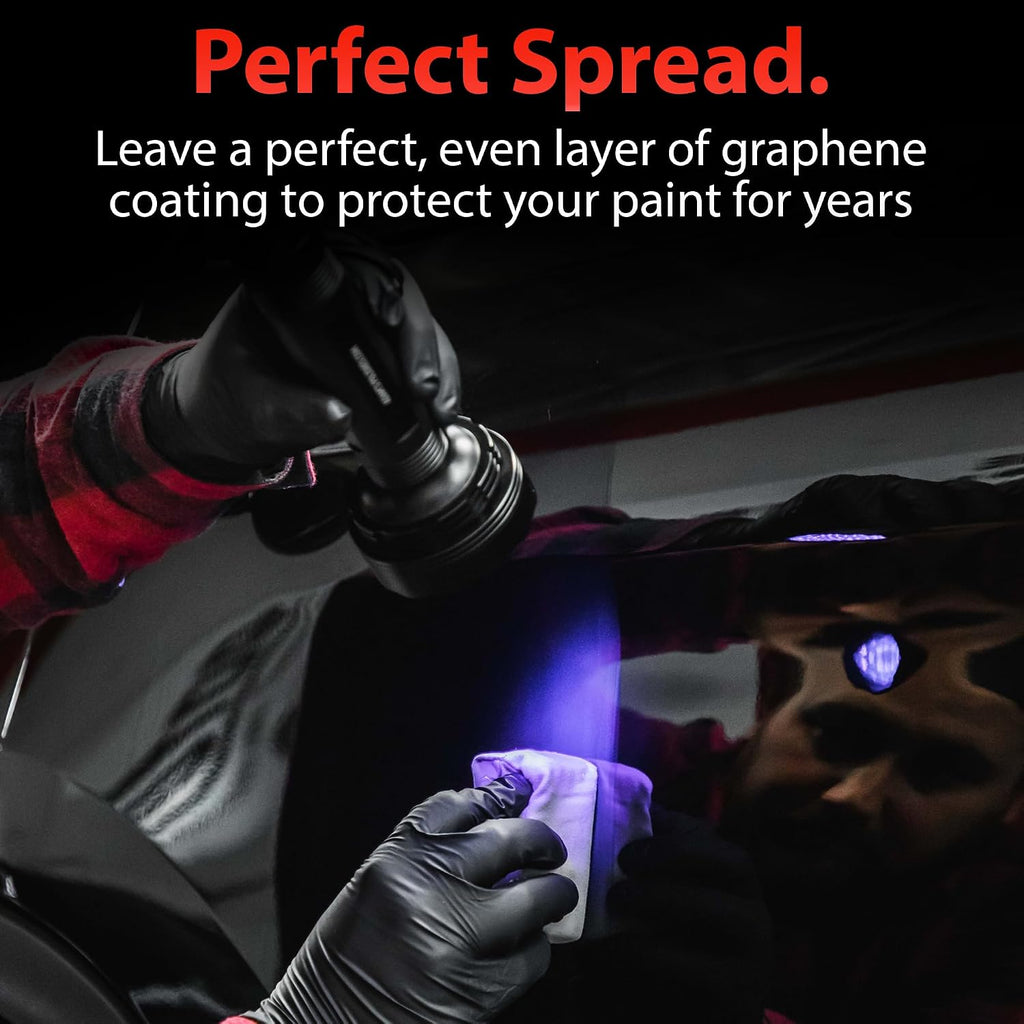 Adam's Polishes Suede Applicator (2 Pack) - Car Detailing Sponge, Use with Ceramic Spray, Graphene Coatings on Car Paint, Metal, Plastic Trim, Rubber & Glass