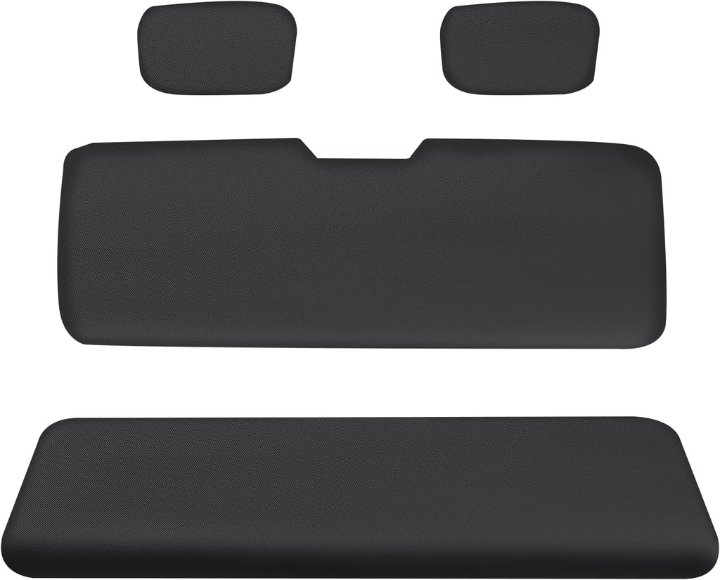 StarknightMT UTV Ranger Seat Covers Waterproof Compatible with Polaris Ranger 500 700 800 2002-2008 Durable Oxford Fabric with Waterproof PU Coating Black Ranger Seat Accessory Parts