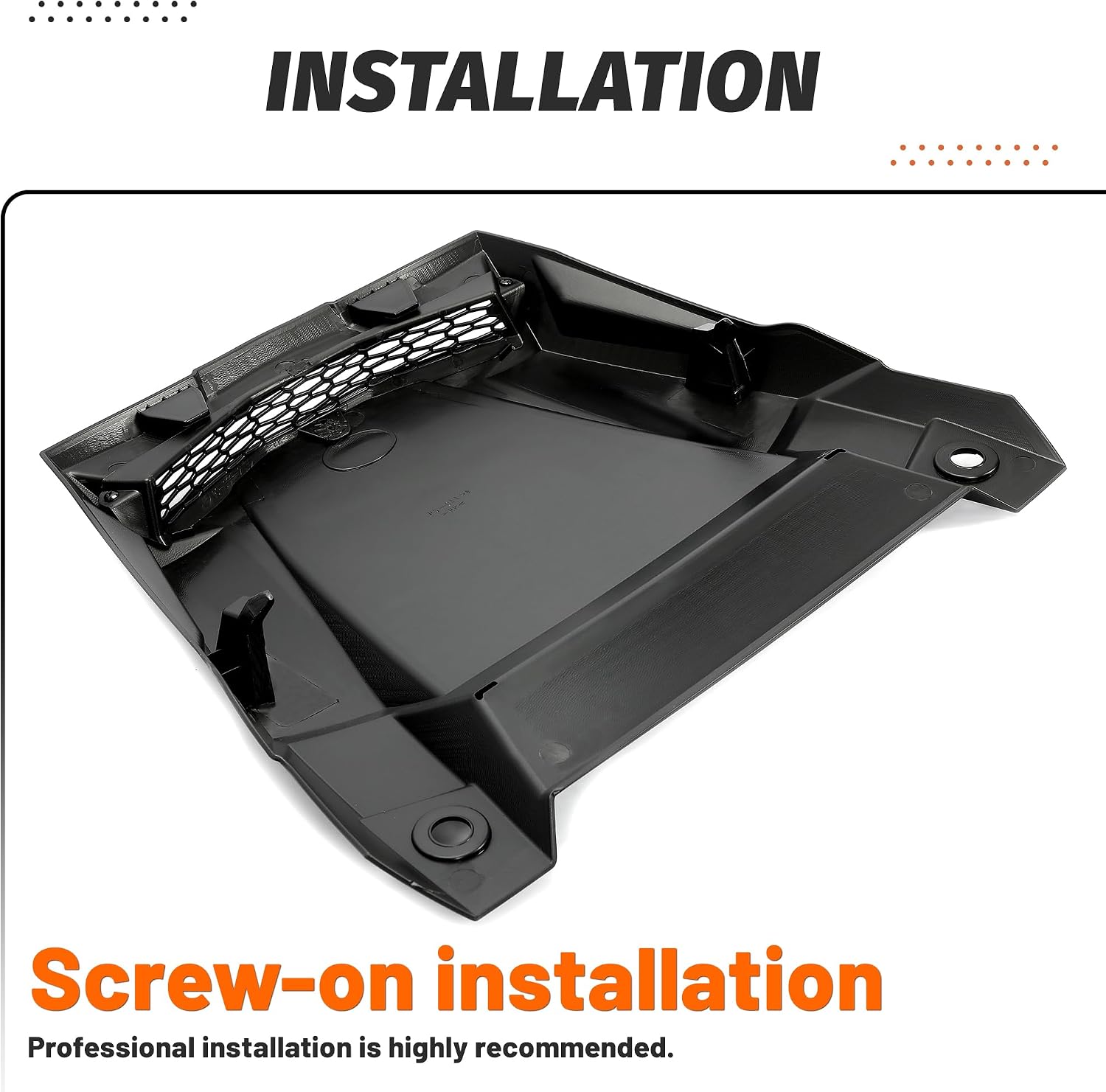 KUAFU Hood Scoop Air Intake Compatible With 2014-2018 Polaris RZR XP 1000 2014-2018 RZR XP 4 1000/XP 1000 2016-2020 RZR 1000 S 2015-2020 RZR 900/S/XC Vent Replacement for 2881467