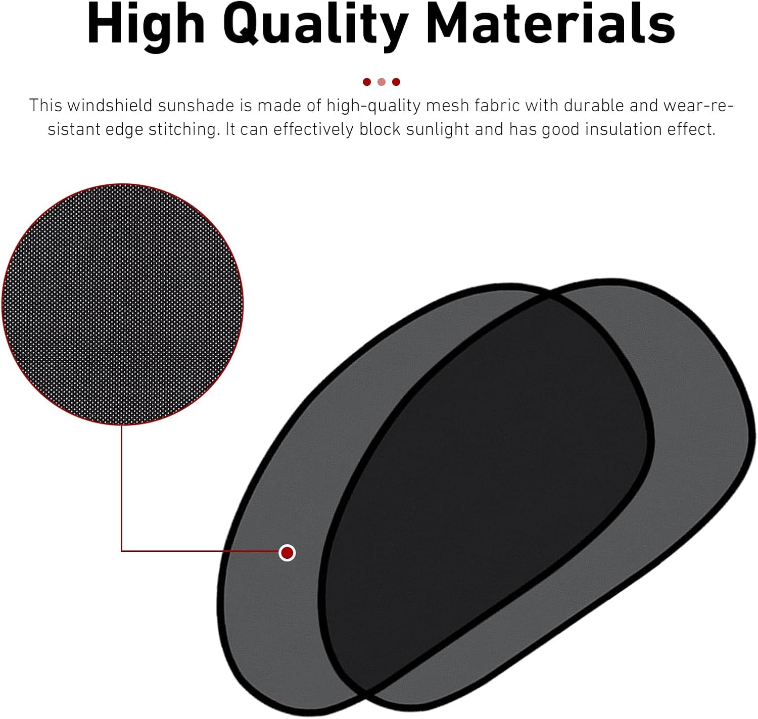 WZP 2PCS Universal Car Window Shade, Side Window Auto Sun Shades with Suction Cup, Blocks Over 98% of Harmful UV Rays, Sun Glare and UV Rays Protection for Baby, Kids, and Pets
