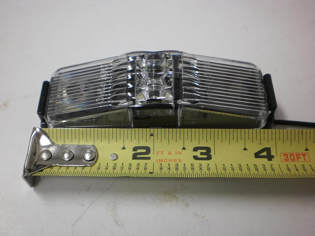 Red/Clear LED Clearance Side Marker Light 1x4 Camper/Trailer