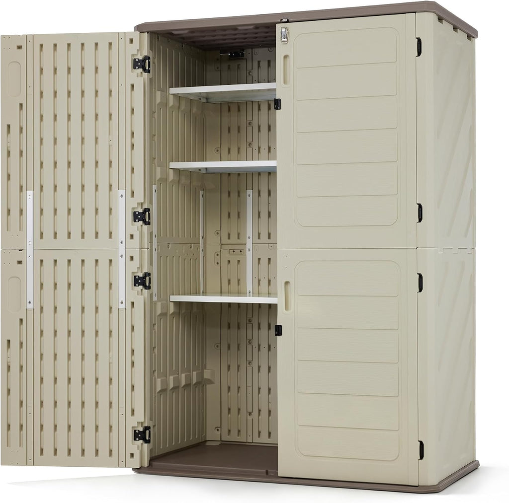 macrout 50 cu ft outdoor storage cabinet with, main product view