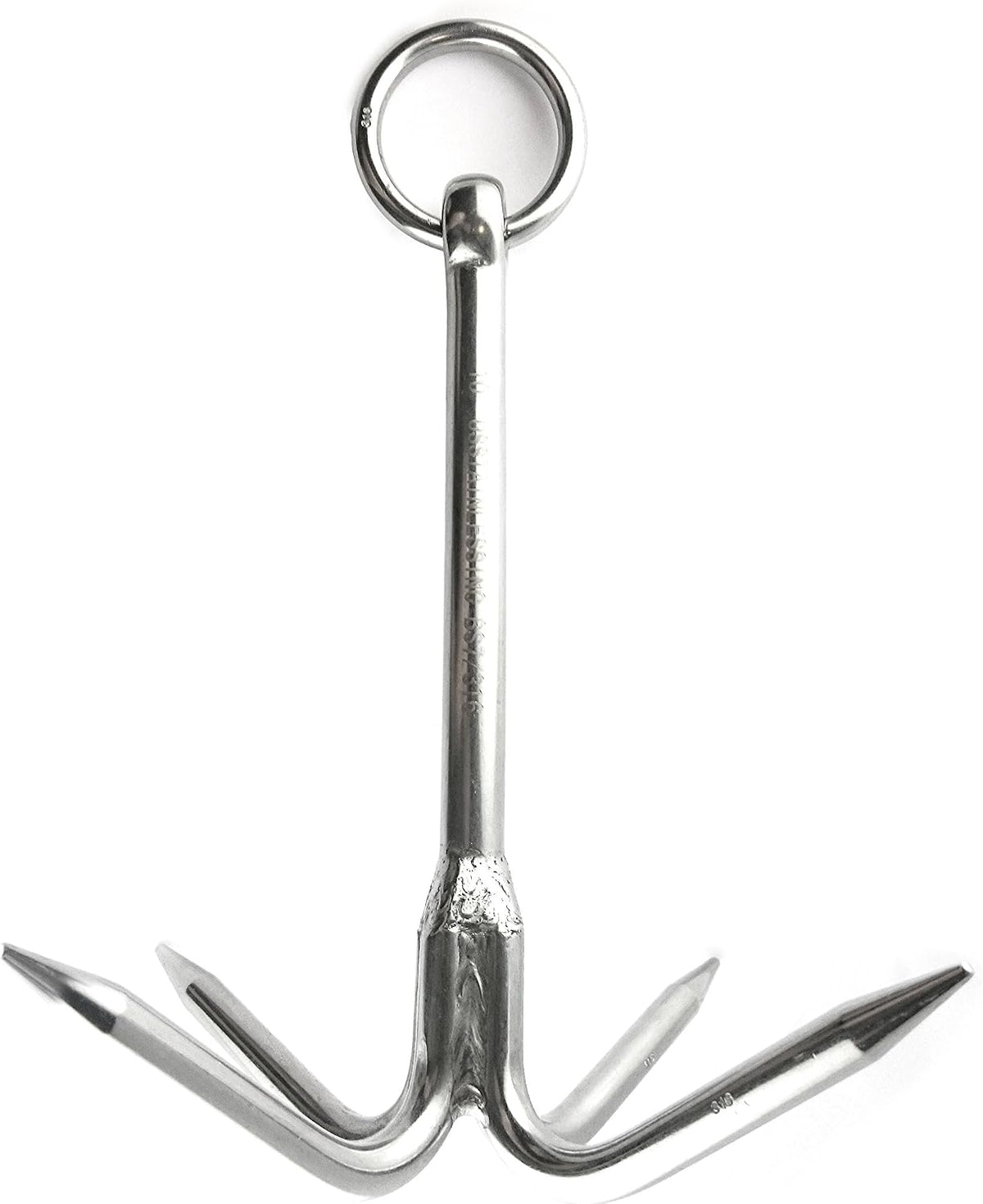 us stainless stainless steel 316 hook anchor 9.5", main product view