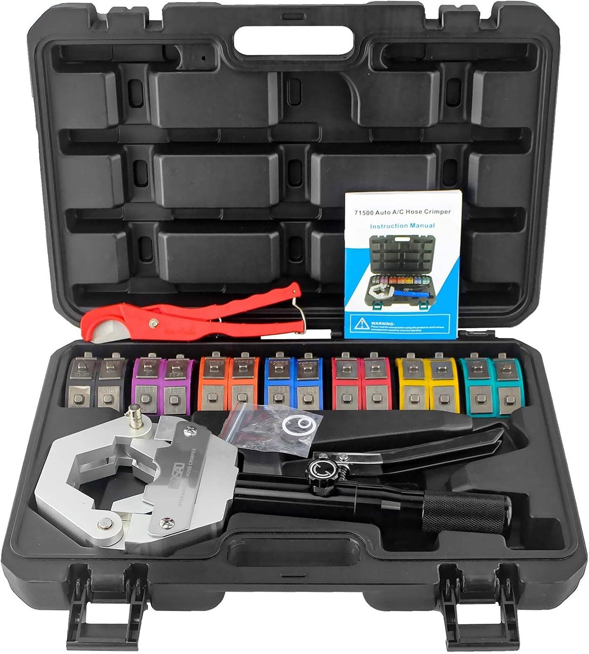 hydraulic hose crimper hydra-krimp 71500 manual a/c hose, main product view