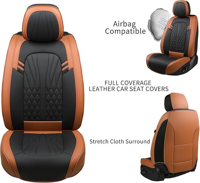 Car Seat Covers Front Seats, Car Seat Protector Waterproof, Car Seat Cushion - Image 6