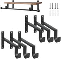 addgrace heavy duty closet rod and shelf brackets, main product view