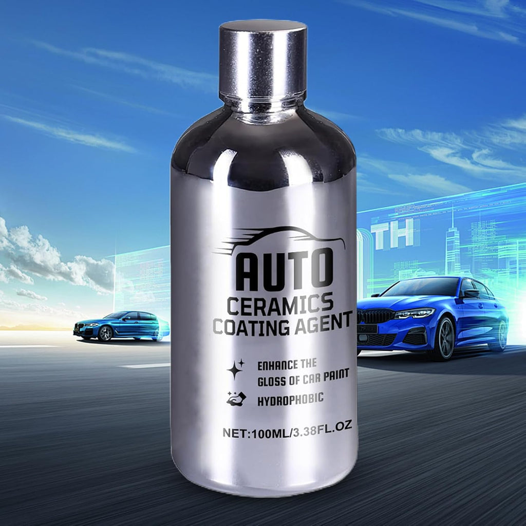 Automotive Nano-Ceramic Coating, Scratch-Filling Finish, 100ml, Car Truck Paint Sealant, Anti-Rust Scratch Guard, Effortless Application Process, For Vehicle Care