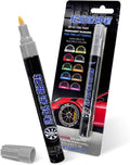 Tire Paint Pen for Car, Waterproof Paint Pens Oil-Based Markers for Tire Lettering, Quick Dry Non-Fading Tyre Pen Permanent Drawing Marker for Car Truck Motorcycle Tires (Silver)