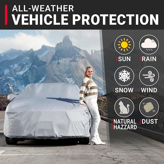 iCarCover Custom Car Cover for 1997-2016 Porsche Boxster Waterproof All Weather - Image 2