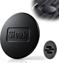 Sivak Rubber Gooseneck Hitch Cover, Trailer Towing Hole Cover Compatible with B&W Gooseneck Hitch Ball Systems, Protects Stowed Ball Position from Dirt, Rainwater, Mud, Leaves and Debris