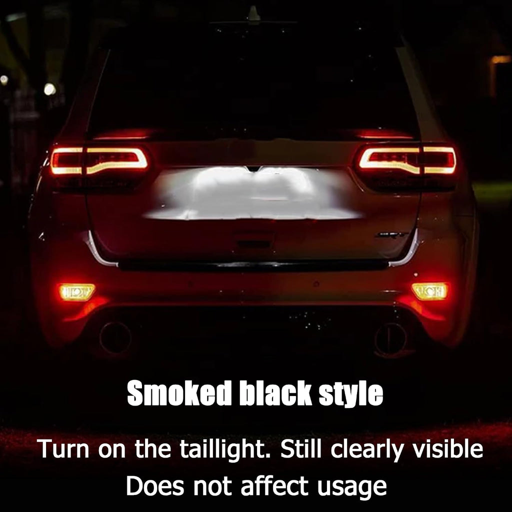 STSEV01 Taillight Cover Trim Fit for JEEP Grand Cherokee 2014-2021 Accessories Altitude/Laredo/Limited/Overland/SRT/Summit/Trailhawk,Tail Light Rear Lamp Protective Guards Exterior Decoration
