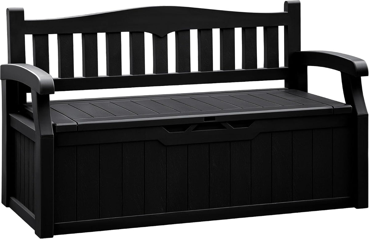 flamaker 80 gallon storage bench, deck box with, main product view