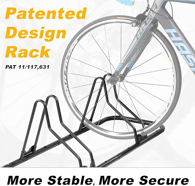 CyclingDeal Bike Rack Floor Parking Bike Stand - Image 2
