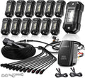 R4 Pure White LED Rock Lights Kit