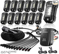 R4 Pure White LED Rock Lights Kit by LEDMIRCY