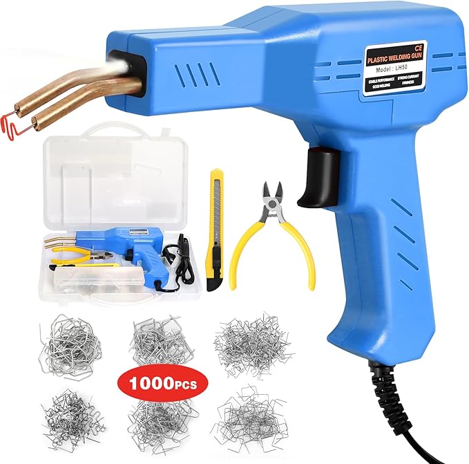 ATOLS Plastic Welder, Plastic Welding Kit, Hot Stapler Kit, Plastic Welder Gun by ATOLS