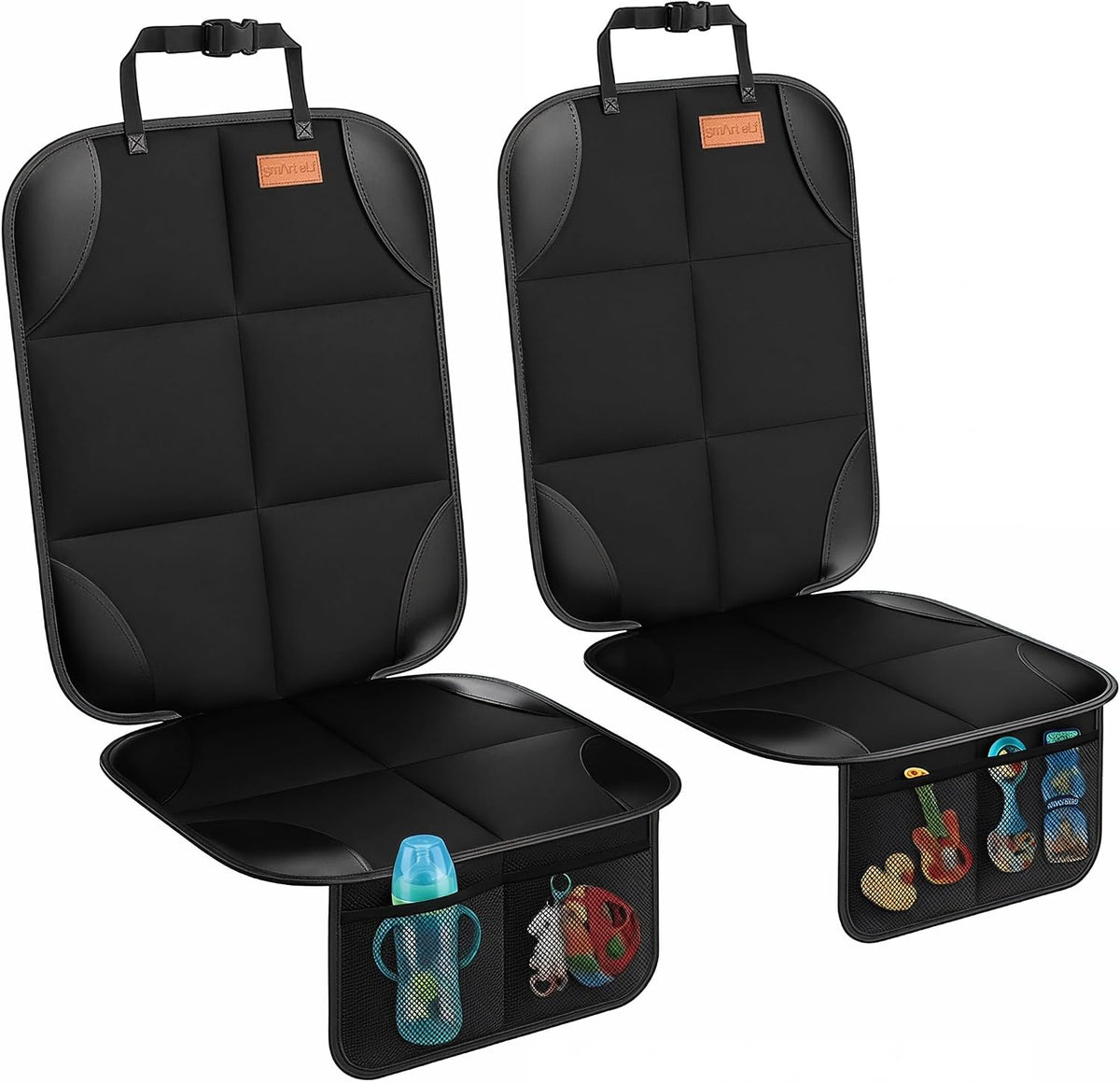smart elf car seat protector, thickest padding and, main product view