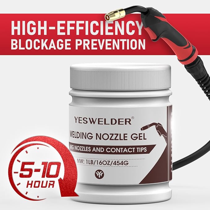 YESWELDER Welding Nozzle Gel for MIG Welding, Anti-Spatter Dip Gel for MIG - Image 5