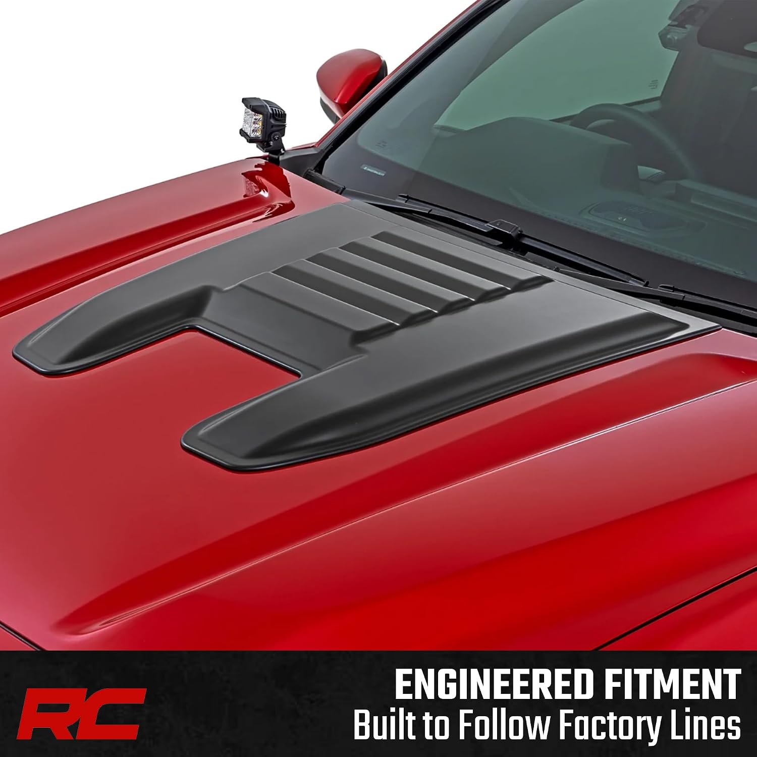 Rough Country Hood Scoop for 2024 Toyota Tacoma - HS80010
