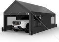 Shintenchi Carport 10' x 20' Heavy Duty Portable Garage, Car Port Canopy by Shintenchi