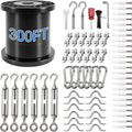 uze string light hanging kit, 300 ft coated, main product view