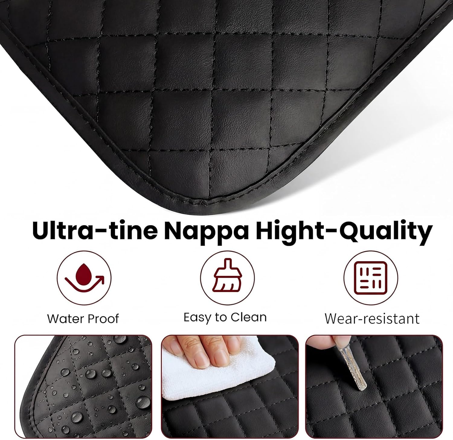 Upgraded Car Middle Center Console Cover with 2 Storage, Universal Microfiber Leather Car Armrest Cover Cushion for Most Vehicles, Memory Foam Comfort Stylish Leather Scratch-Resistant, Thickened