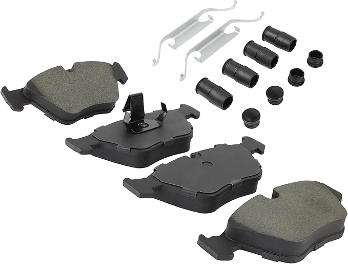 Premium Semi-Metallic Front Brake Pads Compatible