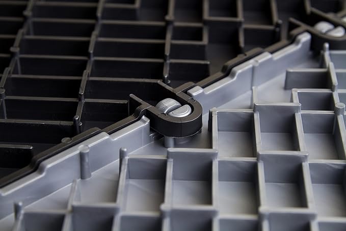 Big Floors GarageTrac Diamond, Interlocking Non-Slip Garage Flooring Tile - Image 3