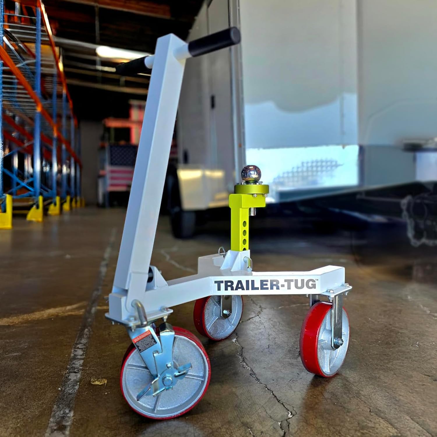 Trailer Tug - Supports up to 20,000LBS - 3,500 lb Max Tongue Weight - Mover for RV, Boat, Camper, Flatbed, Enclosed Trailers - Heavy Duty - World's Greatest Trailer Dolly