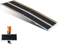 LEMNISCATE 8FT Wheelchair Ramp, Anti-Slip Portable Aluminum Ramps by LEMNISCATE