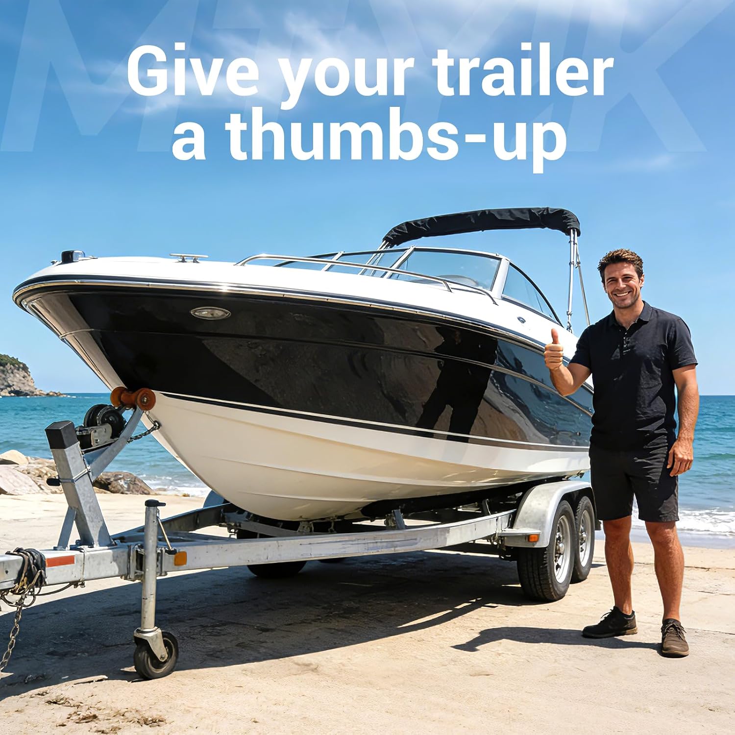 Boat Trailer Bunk Carpet 12in x 13ft, 26ft, 104ft Roll, 8mm Thick Marine Grade Black Carpet for Bunk Boards & Runners, Waterproof Commercial Cover for Boat Lift & Jet Ski, with Glue Spreader, Black