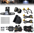 kemimoto utv turn signal kit with 110d horn, main product view