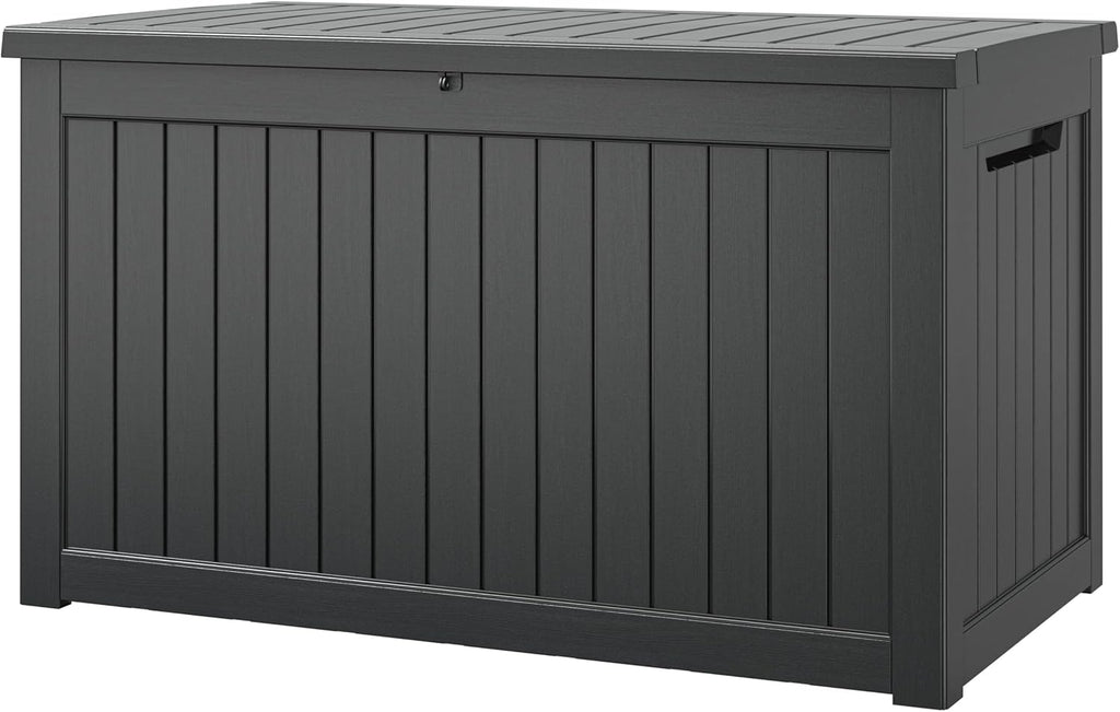 300 gal deck box,outdoor storage box waterproof lockable,gas, main product view