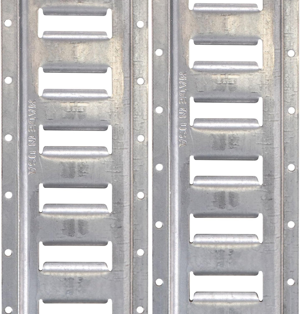 US Cargo Control E-Track, Made in USA, 12 Gauge Steel 5 FT Galvanized Rails