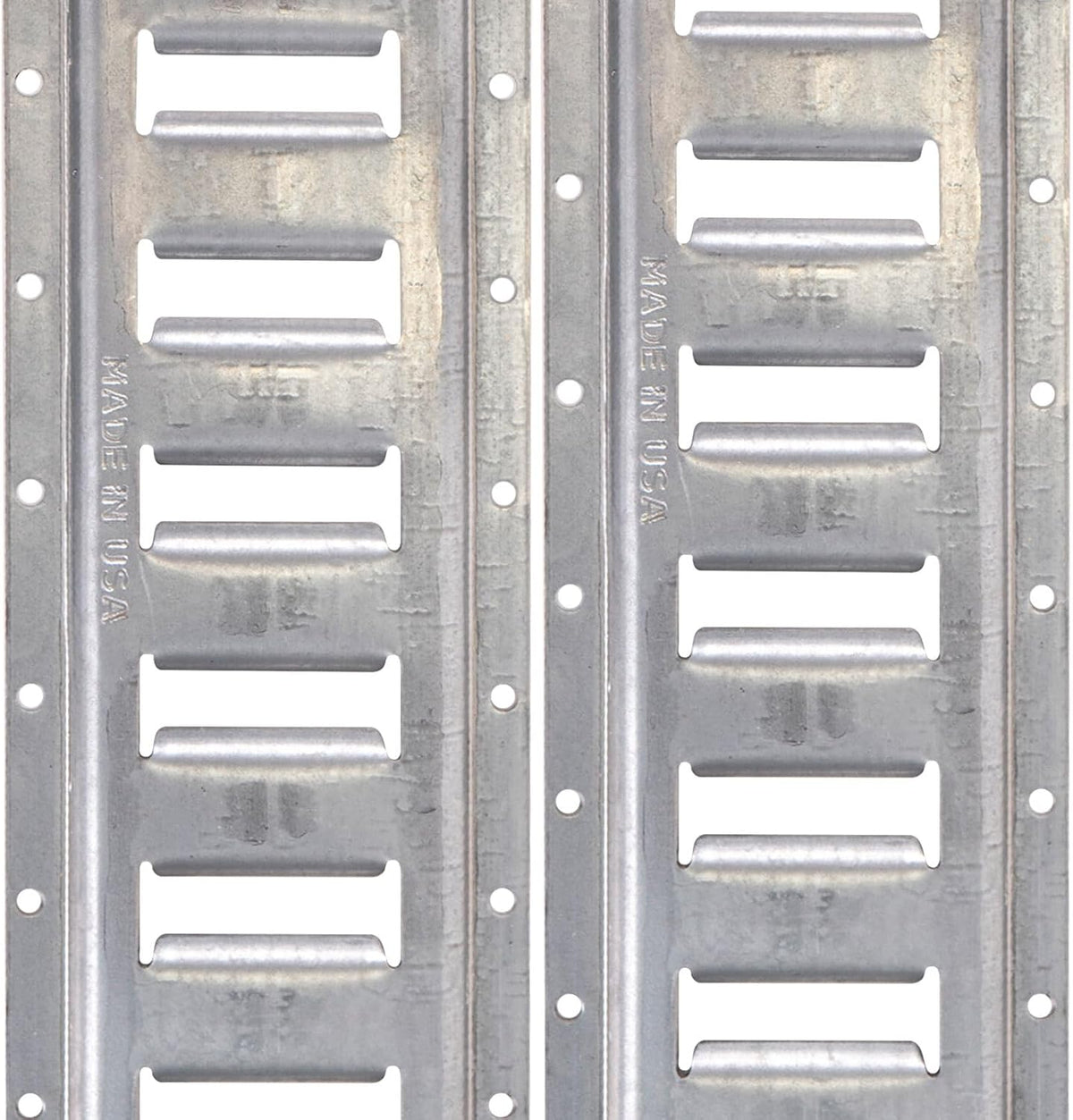 US Cargo Control E-Track, Made in USA, 12 Gauge Steel 5 FT Galvanized Rails