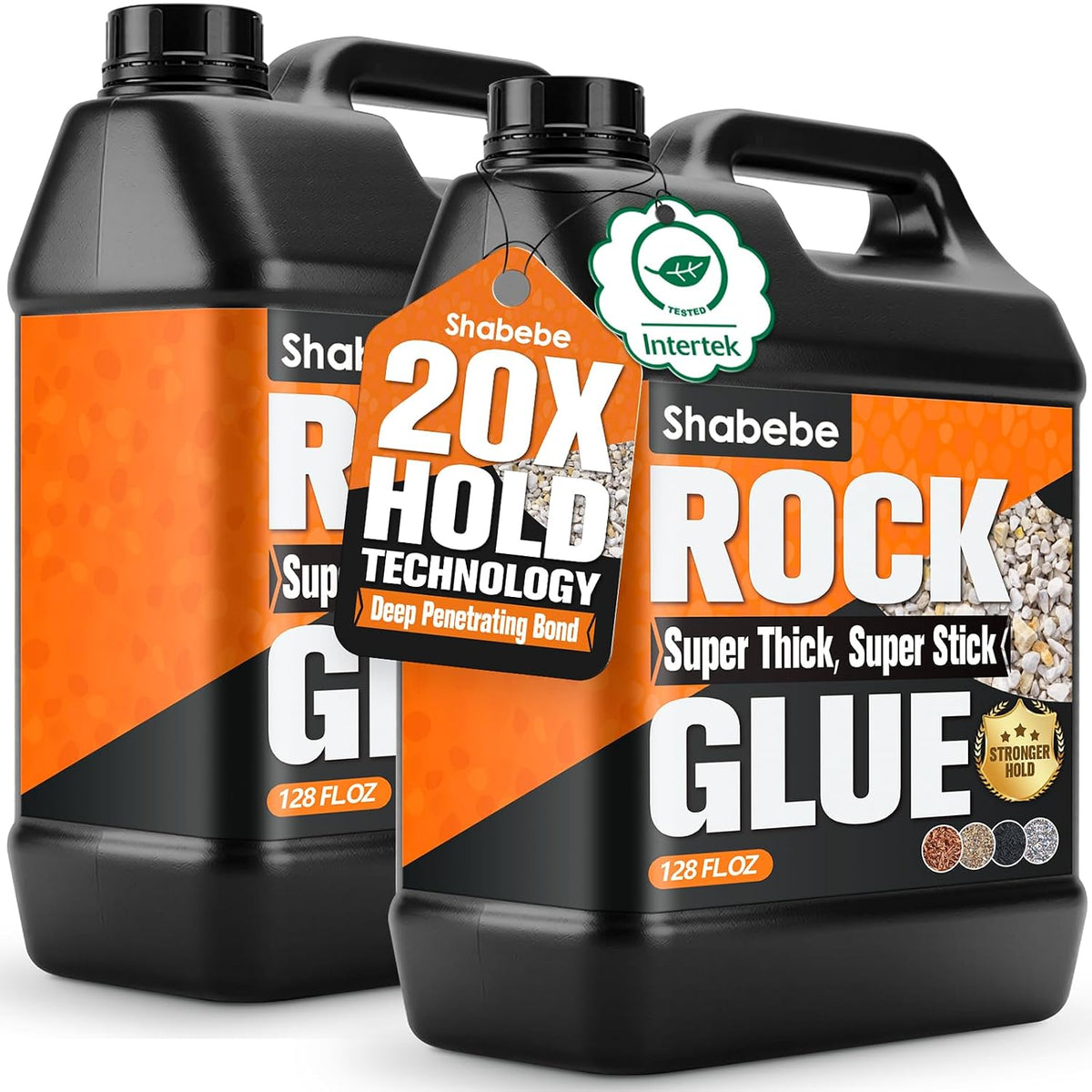 rock glue for landscaping 2 gallon, ultra-stick mulch, main product view