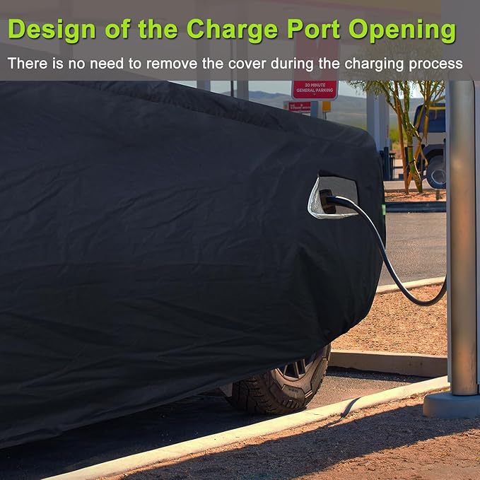 Truck Cover Custom Fit for Tesla Cybertruck, Waterproof All Weather Lightweight - Image 2