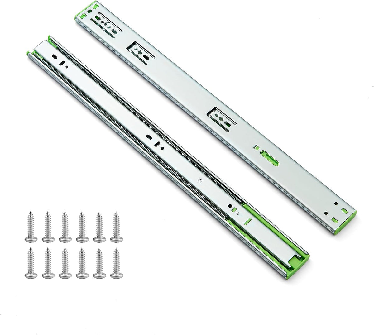 6 pairs 20 inch soft close drawer slides, main product view