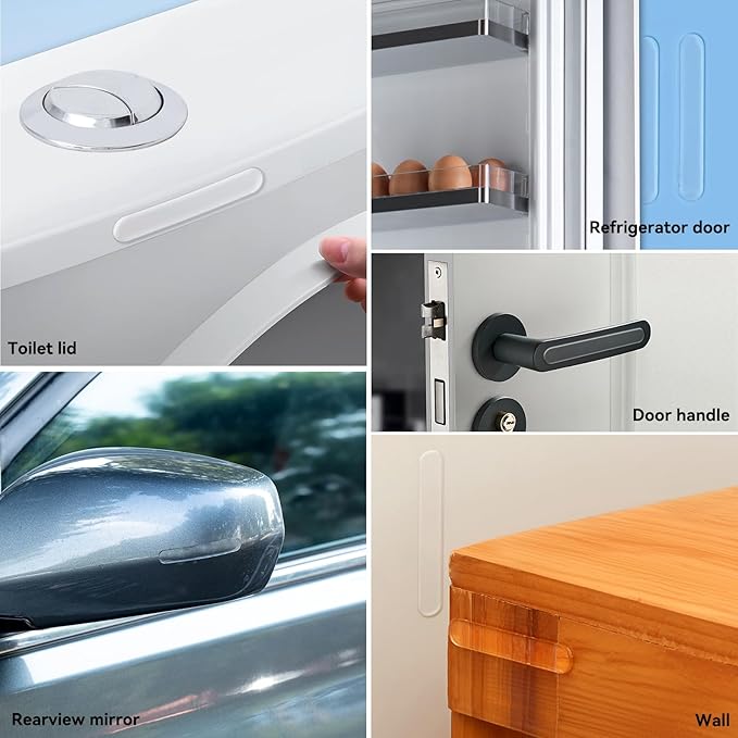 10pcs, Wall Bumpers, Door Stoppers, Furniture Bumper, Silencing pad, Anti - Image 3