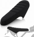 JFG RACING Seat Cover for YVY Adult Electric Bike,PVC Non-Slip Cushion Cover Replacement for YVY Ebikes for Adults-Black