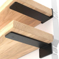leopo 8 inch 6 pack floating shelf brackets, main product view