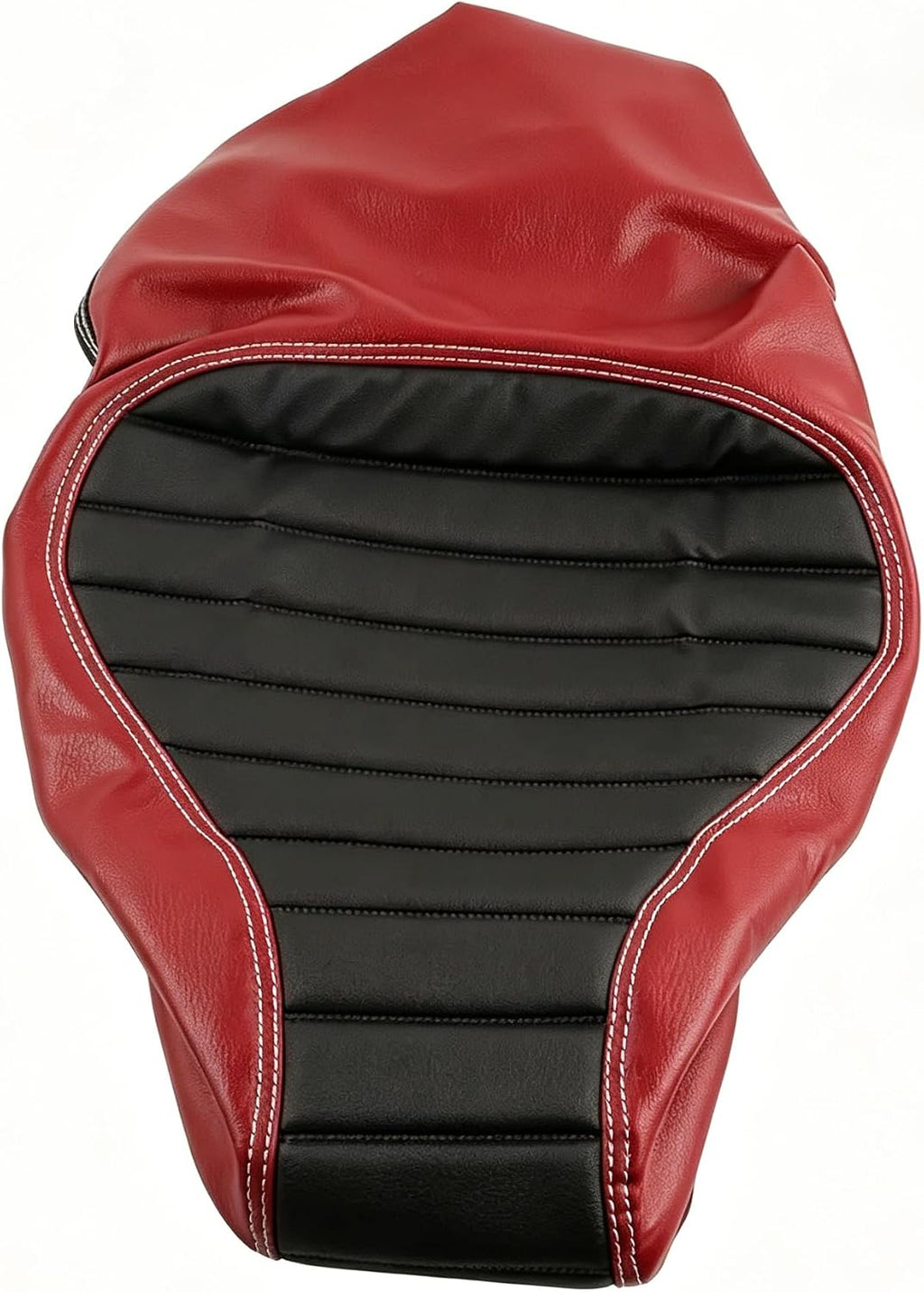 for Vespa Primavera Sprint 125 250 150 50 Leather Seat Cushion Thickened Sponge Insulation Seat Cover Protector (RED)